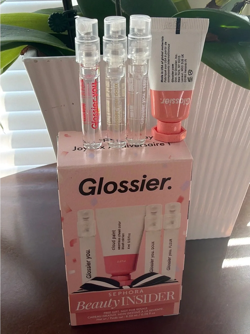 Glossier travel friendly